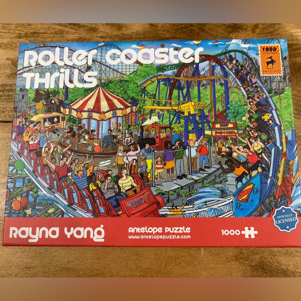 Antelope Puzzle Roller Coaster Thrills 1000 pieces